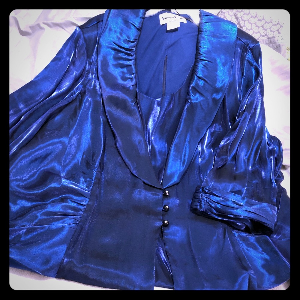 Beautiful violet special-occasion top
